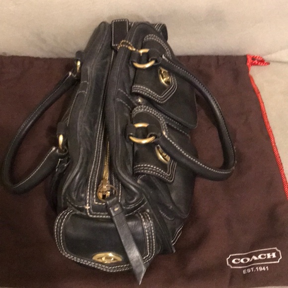 Coach purse with coach duster bag - Picture 2 of 2